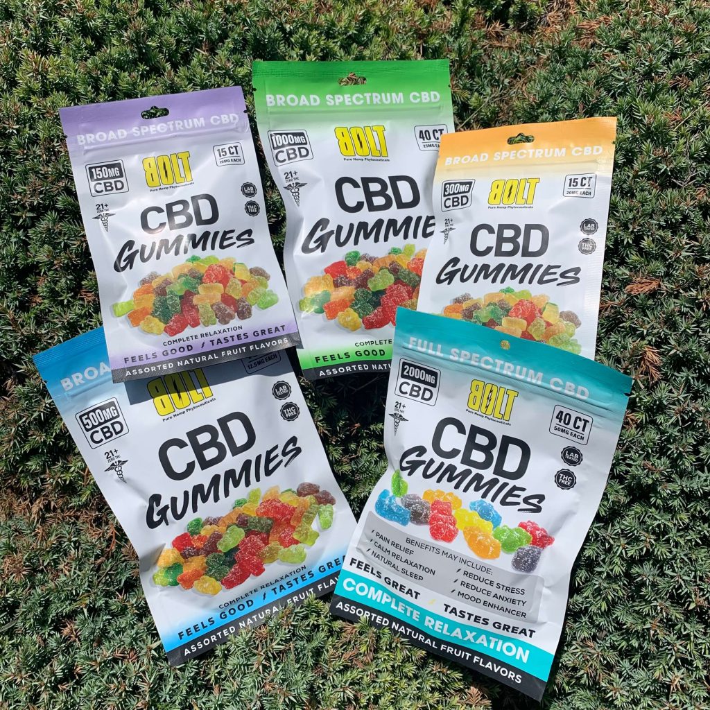 Bolt CBD Gummies White Dragon Botanicals